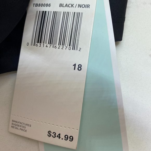 NWT Christina Black Skirted Bottom Swimsuit - Picture 8 of 9